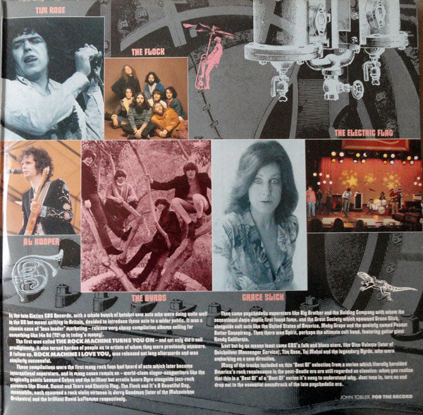 Various : The Best Of The Rock Machine Turns You On (2xLP, Comp)