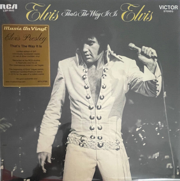 Elvis* : That's The Way It Is (LP, Album, Ltd, Num, RE, 180)