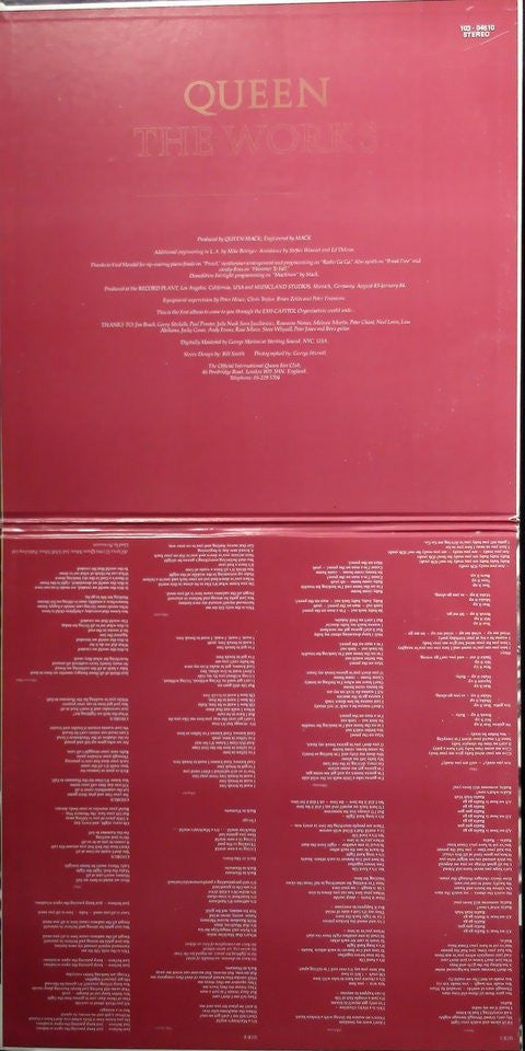 Queen : The Works (LP, Album, Gat)
