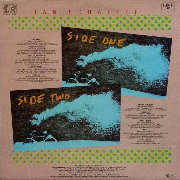 Janne Schaffer : Blue Bridges And Red Waves (LP)