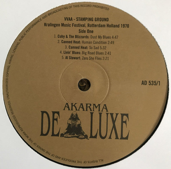 Various : Stamping Ground Kralinger Music Festival 1970 (26 - 27 - 28 Juni 1970 Rotterdam Holland) (3xLP, Album)