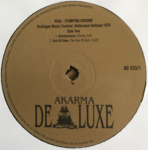 Various : Stamping Ground Kralinger Music Festival 1970 (26 - 27 - 28 Juni 1970 Rotterdam Holland) (3xLP, Album)