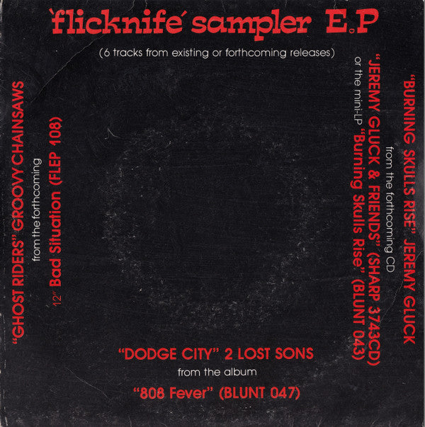 Various : The Flicknife Sampler E.P. (7", EP, Smplr)