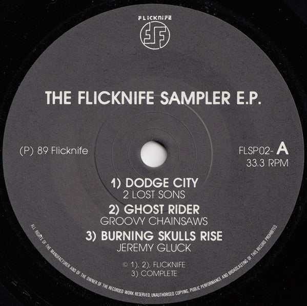 Various : The Flicknife Sampler E.P. (7", EP, Smplr)