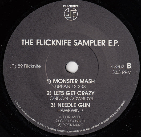 Various : The Flicknife Sampler E.P. (7", EP, Smplr)