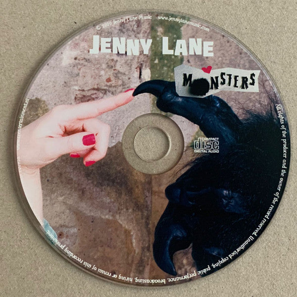 Jenny Lane : Monsters (CD, Album)
