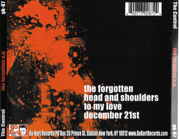 The Control : The Forgotten E.P. (CD, EP)