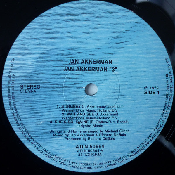 Jan Akkerman : Jan Akkerman 3 (LP, Album)