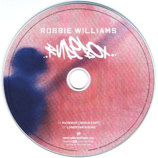 Robbie Williams : Rudebox (CD, Single, Car)