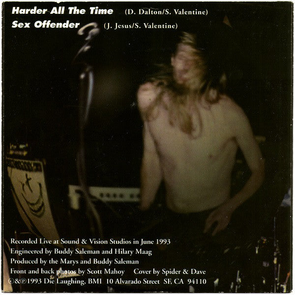Screaming Bloody Marys : There Ain't No Monkeys In Tobango (7", Single, Cle)