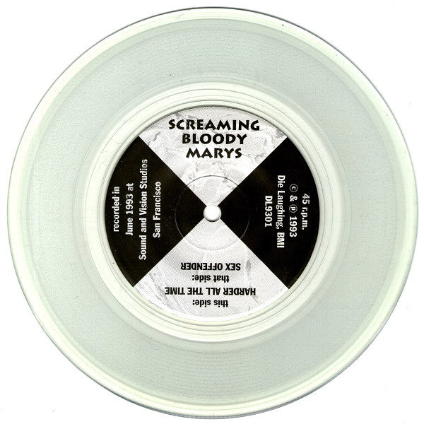 Screaming Bloody Marys : There Ain't No Monkeys In Tobango (7", Single, Cle)