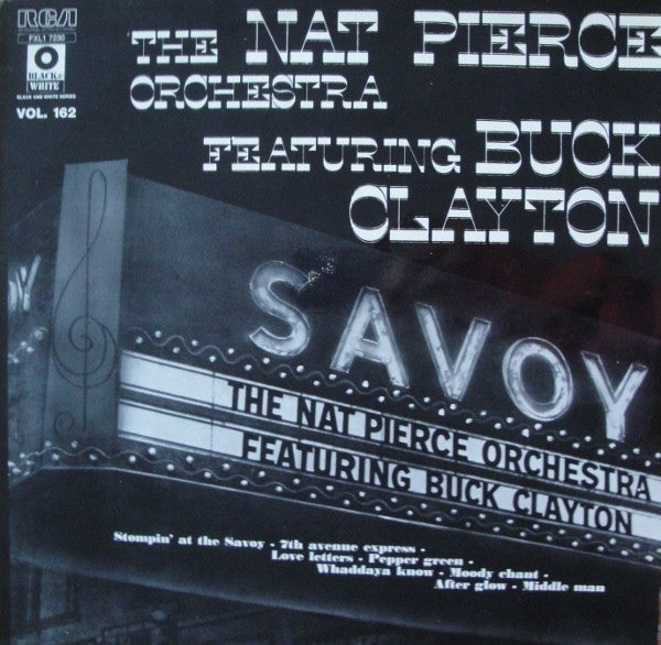 The Nat Pierce Orchestra Featuring Buck Clayton : Jam Session At The Savoy (LP, RE)