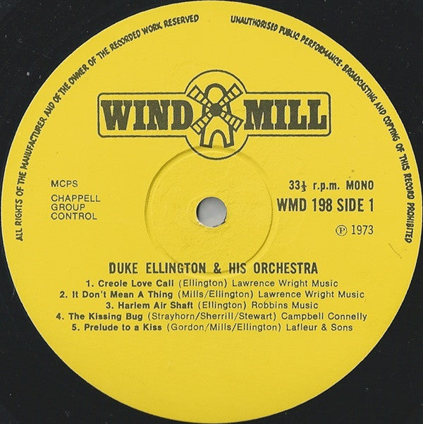 Duke Ellington And His Orchestra : The Best Of Duke Ellington And His Orchestra (LP, Comp, Mono)