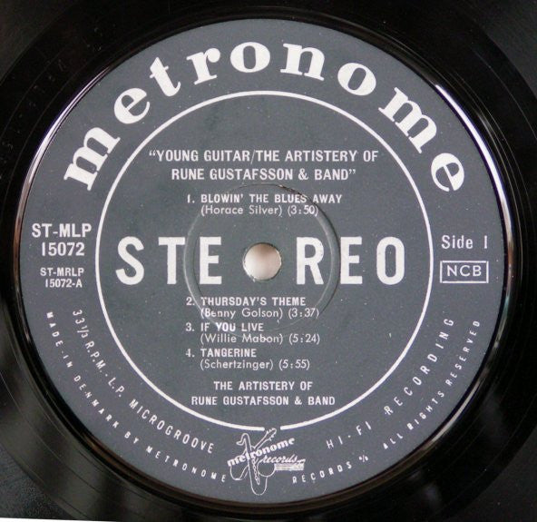 Rune Gustafsson : Young Guitar (LP)