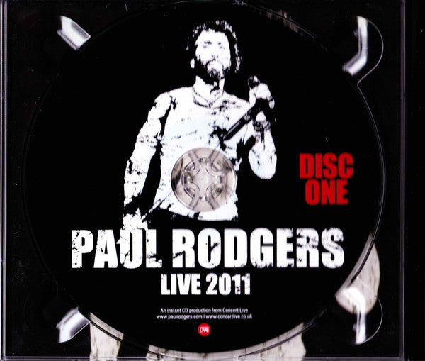Paul Rodgers : Live 2011 - Manchester Apollo 21-04-2011 (3xCDr, Ltd, Dig)