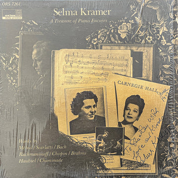 Selma Kramer : A Treasure Of Piano Encores (LP, Album)