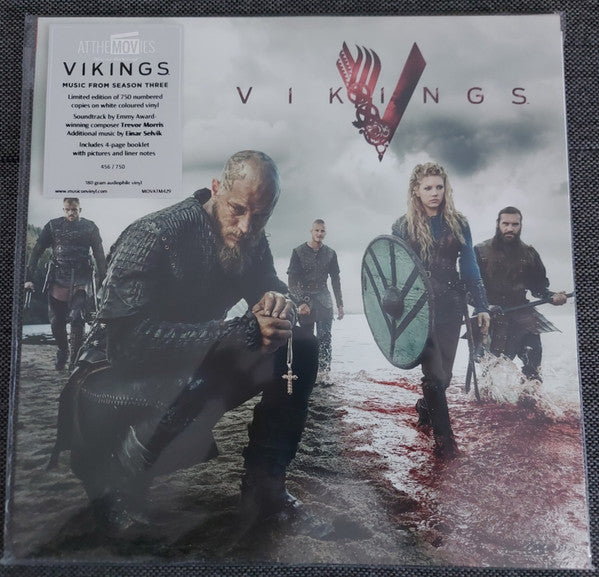 Trevor Morris : Vikings (Music From Season Three)  (2xLP, Album, Ltd, Num, RE, Whi)