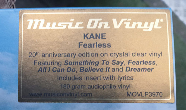 Kane (2) : Fearless (LP, Album, Cry)