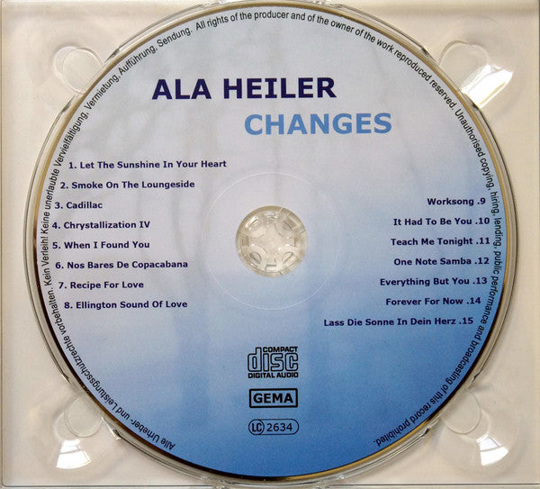 Ala Heiler : Changes (CD, Album, Dig)