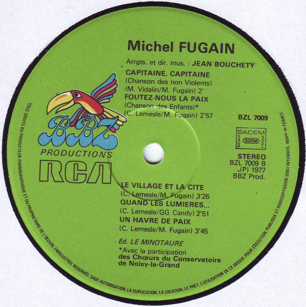 Michel Fugain : Un Jour D'été Dans Un Havre De Paix (LP, Album)