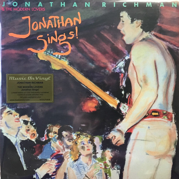 Jonathan Richman & The Modern Lovers : Jonathan Sings! (LP, Album, Ltd, Num, RE, Pur)