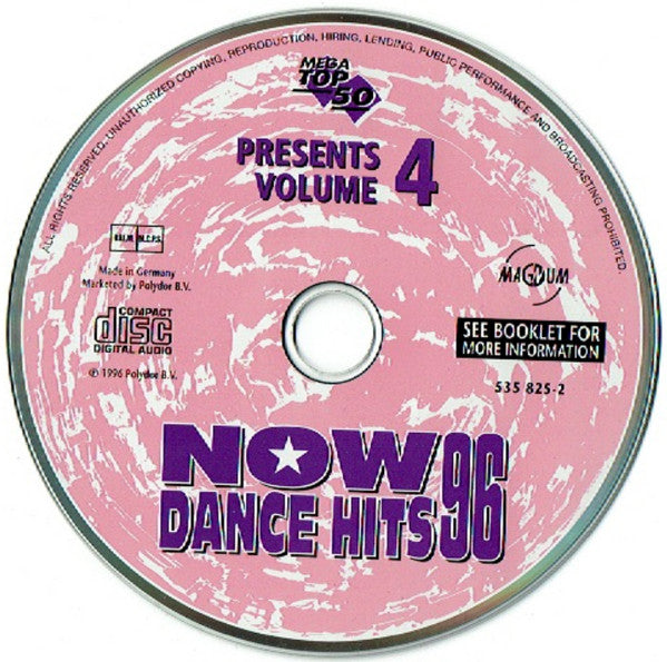 Various : Now Dance Hits 96 Volume 4 (CD, Comp)