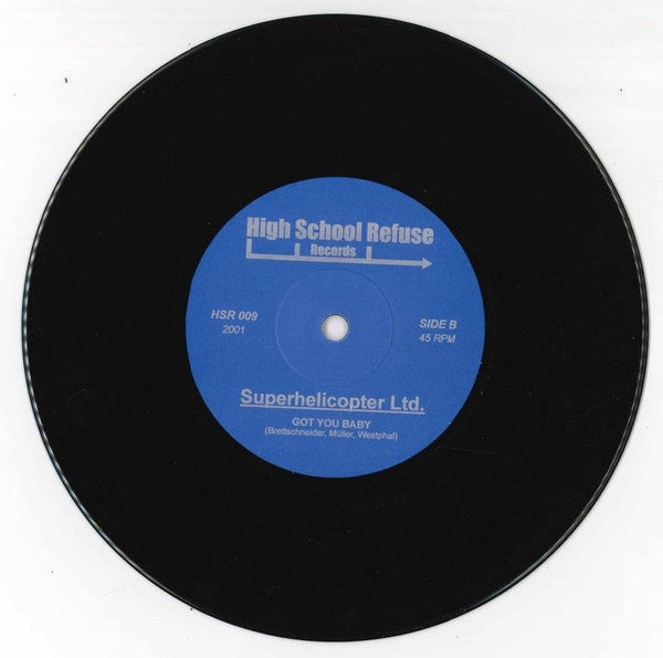 Superhelicopter Ltd.* : Twisted Baby / Got You Baby (7")
