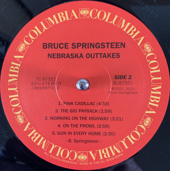 Bruce Springsteen : Nebraska '82 (LP + LP + LP + LP, Album, RE, RM + Blu-ray + Box, )