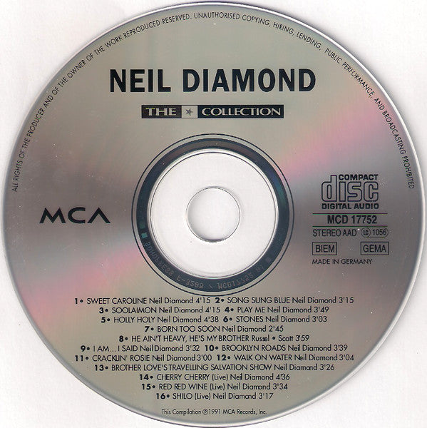 Neil Diamond : The ★ Collection (CD, Comp)