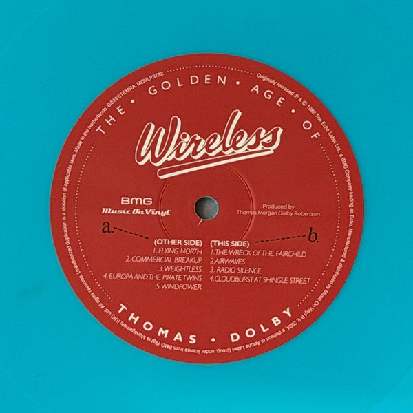 Thomas Dolby : The Golden Age Of Wireless (LP, Album, Ltd, Num, RE, 180)