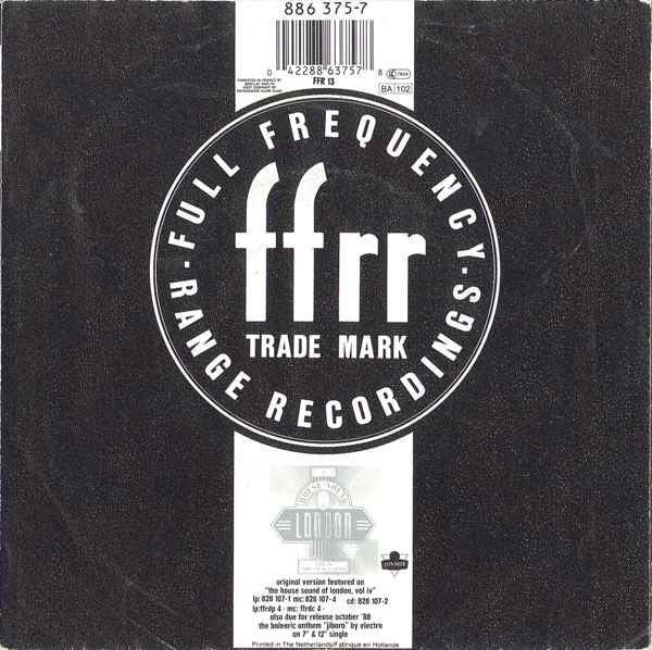 D Mob Featuring Gary Haisman : We Call It Acieeed (7")