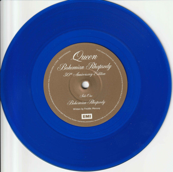 Queen : Bohemian Rhapsody 50th Anniversary (7", Single, Pic)