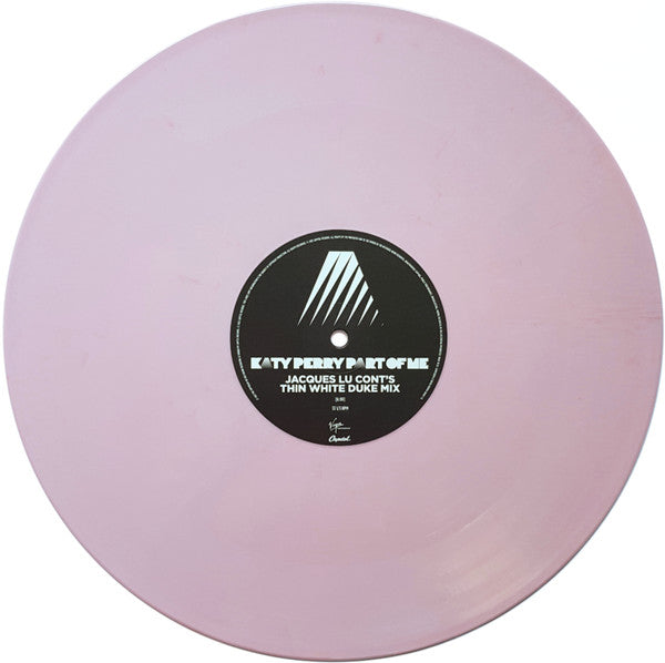 Katy Perry : Part Of Me (Jacques Lu Cont's Thin White Duke Mix) (12", RSD, Single, Ltd, Pin)