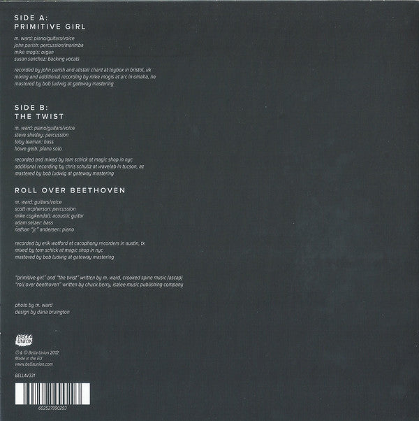 M. Ward : Primitive Girl (7", RSD, Ltd, Whi)