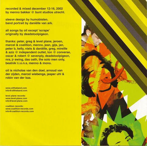 Oil (4) : Electric Tongue EP (CD, EP)