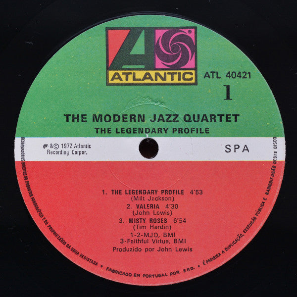 The Modern Jazz Quartet : The Legendary Profile (LP, Album, RE)
