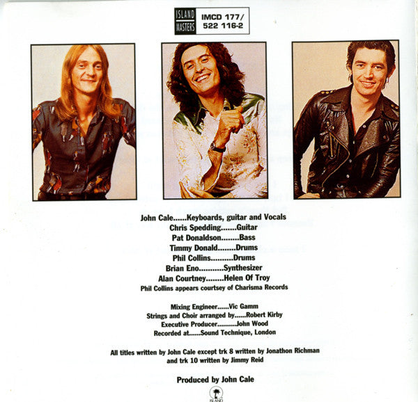 John Cale : Helen Of Troy (CD, Album, RE)