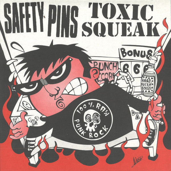 Safety Pins / Toxic Squeak : Safety Pins / Toxic Squeak (7")