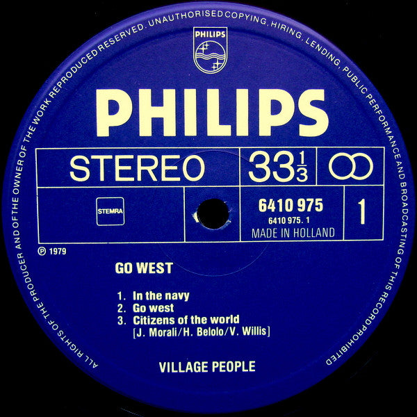 Village People : Go West (LP, Album)