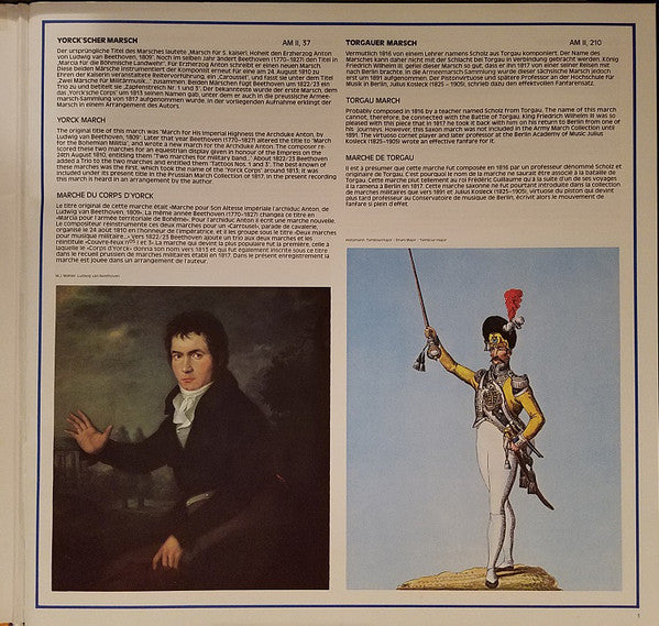 Herbert von Karajan, Blasorchester der Berliner Philharmoniker : Märsche · Prussian And Austrian Marches (2xLP, Album, Gat)