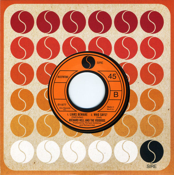 Richard Hell & The Voidoids : Blank Generation (7", EP, RSD, Ltd, RE)