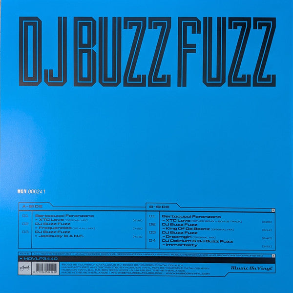 DJ Buzz Fuzz* : Hardcore Legends (12", Comp, Ltd, Num, RP, Blu)