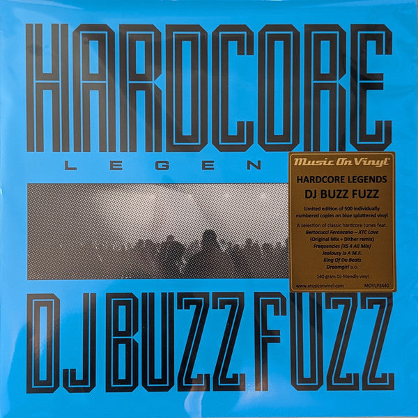 DJ Buzz Fuzz* : Hardcore Legends (12", Comp, Ltd, Num, RP, Blu)