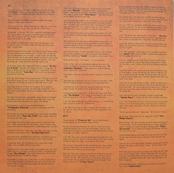 Original Broadway Cast of Buena Vista Social Club : Buena Vista Social Club: A New Broadway Musical (Original Broadway Cast Recording) (2xLP, Album)