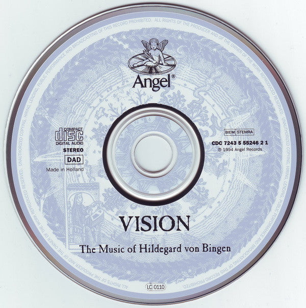 Hildegard Von Bingen - Richard Souther : Vision: The Music Of Hildegard Von Bingen (CD, Album)