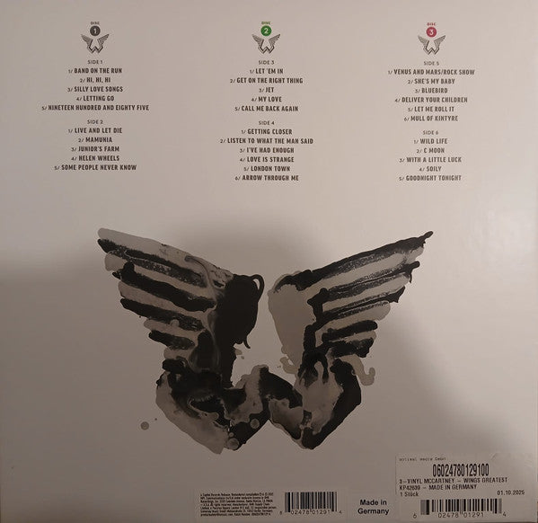 Wings (2) : Wings (3xLP, RM, 180 + Box, Comp, Ltd)