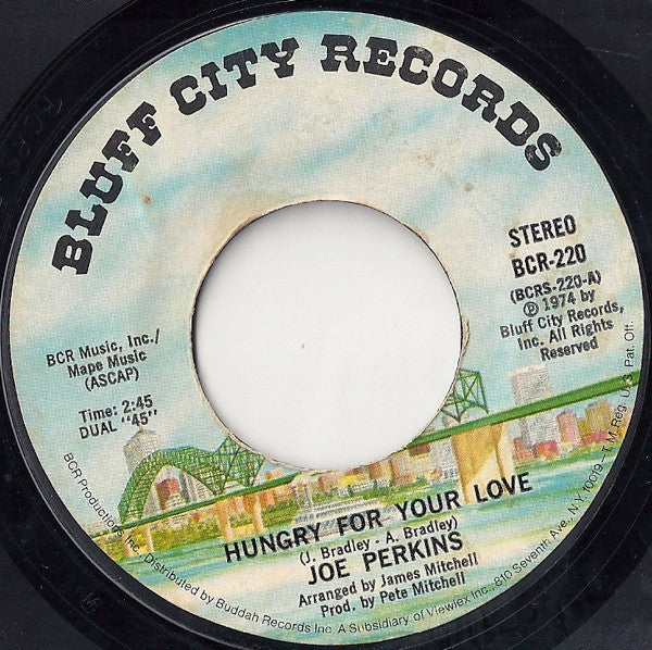 Joe Perkins (8) : Hungry For Your Love (7")