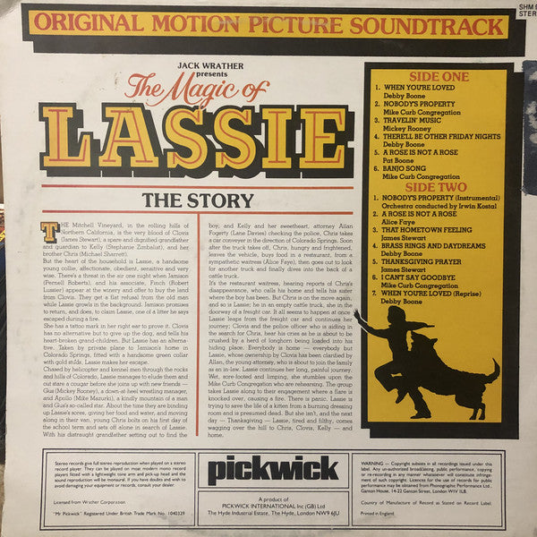 Various : The Magic Of Lassie (LP, Album)