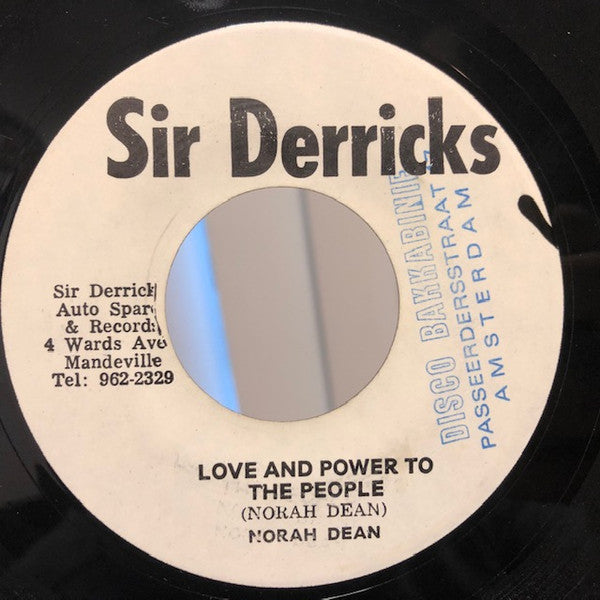 Nora Dean : I Shall Be Free / Love And Power To The People (7")