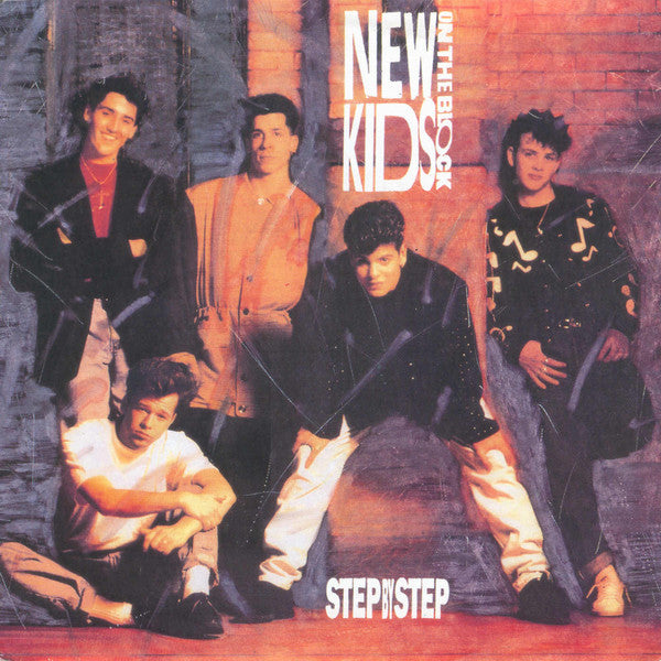New Kids On The Block : Step By Step (7", Single)